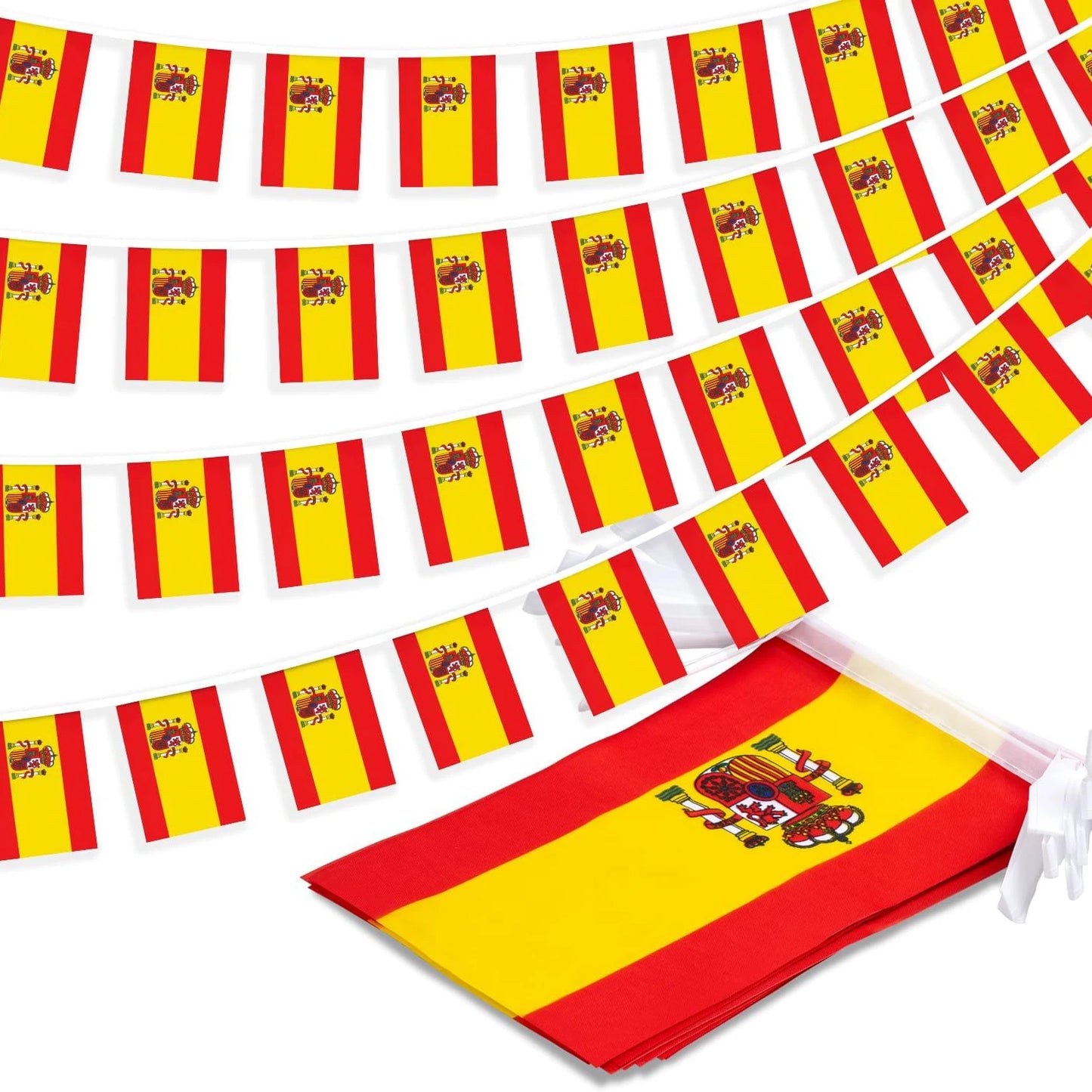 World Football 2026 Decorations Mexico Brazil Spain England Canada Franch Flag Bunting Balloons Handheld Flags Football Decor