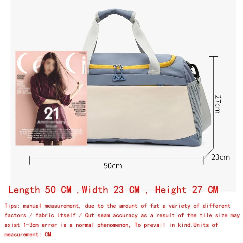 Basketball Football Badminton Rugby Baseball Shoulder Handbags Waterproof Customize Name Number Printed Dry Wet Separation Bags