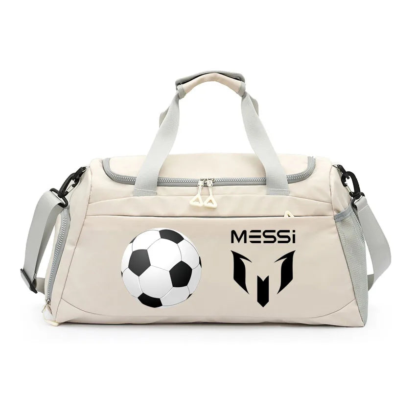 Basketball Football Badminton Rugby Baseball Shoulder Handbags Waterproof Customize Name Number Printed Dry Wet Separation Bags