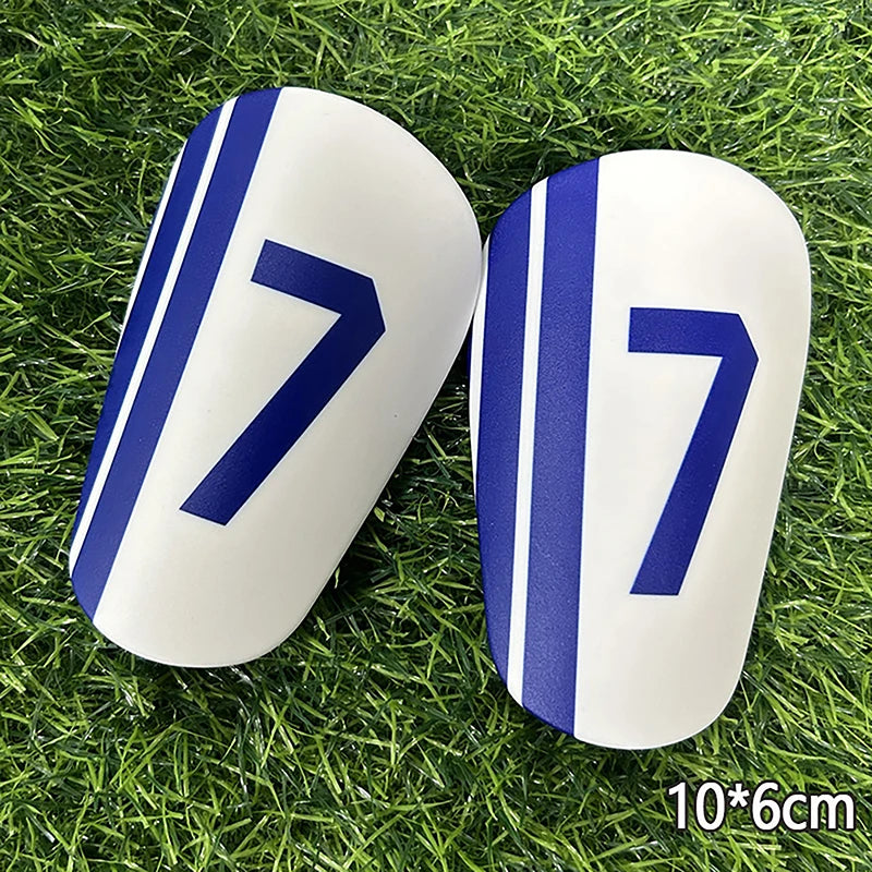 1Pair Mini Football Shin Pad Leg Protector Wear-resistant Shock Absorbing Leg Protector Soccer Training Shank Board