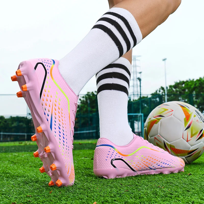 Size 31-44 Soccer Shoes For Men Women Futsal Sneakers Outdoor Non-slip Children's Football Shoes Lightweight Men's Sports Shoes