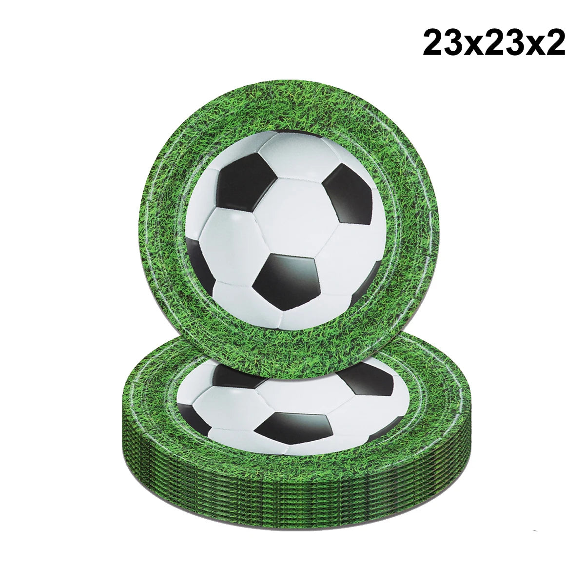 10/30/50Pcs Soccer Paper Plate Football Disposable Plates Cup Soccer Sports Theme Baby Shower Birthday Party Supplies Boy Favors