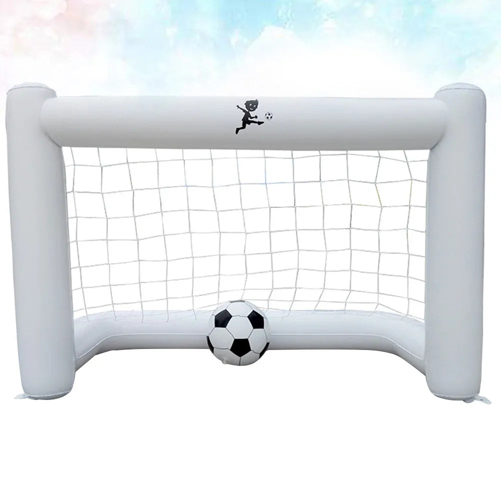 160Cm Inflatable Football Gate Durable Lightweight Soccer Goal For Outdoor Indoor Backyard Beach Park Camping Garden Sports Day