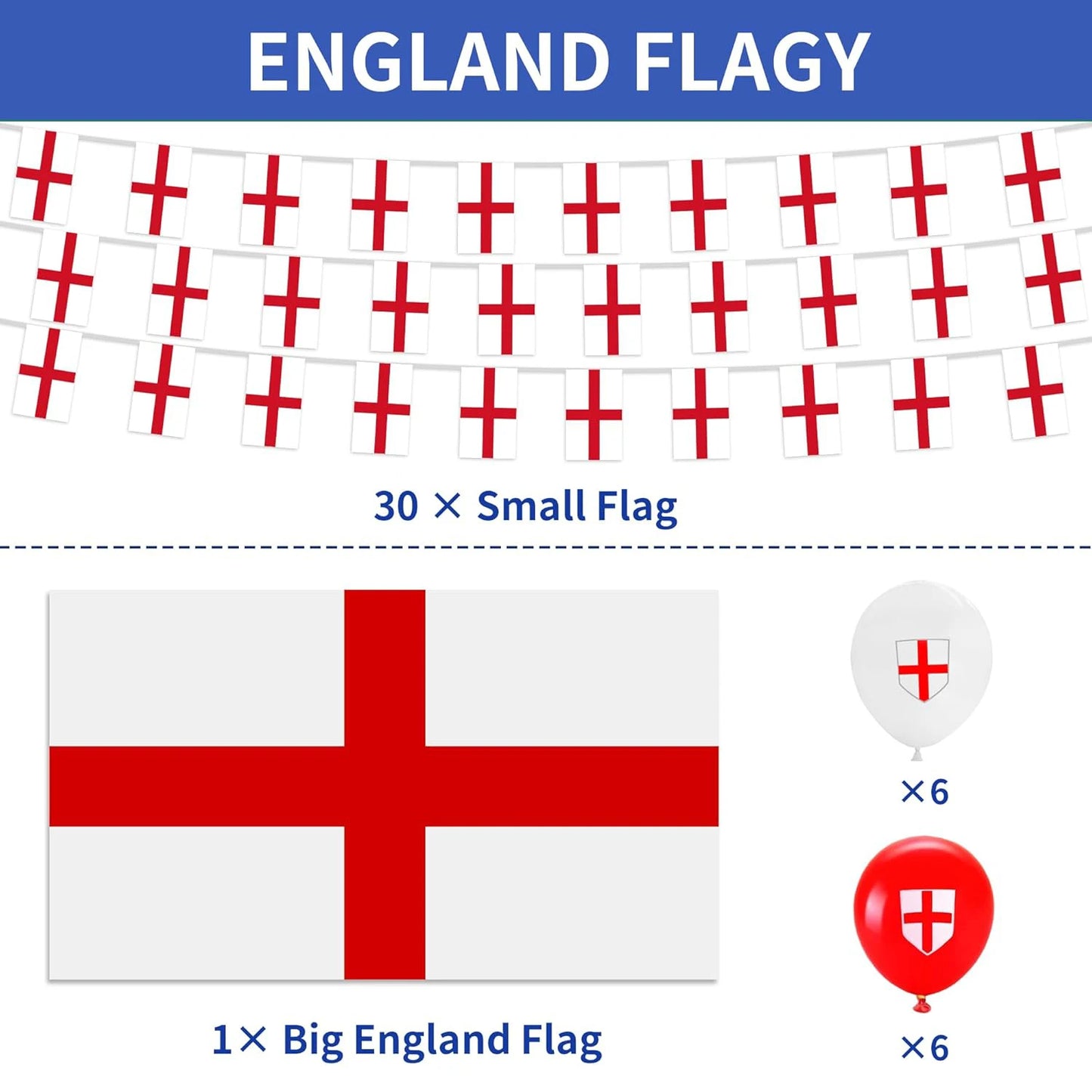 World Football 2026 Decorations Mexico Brazil Spain England Canada Franch Flag Bunting Balloons Handheld Flags Football Decor