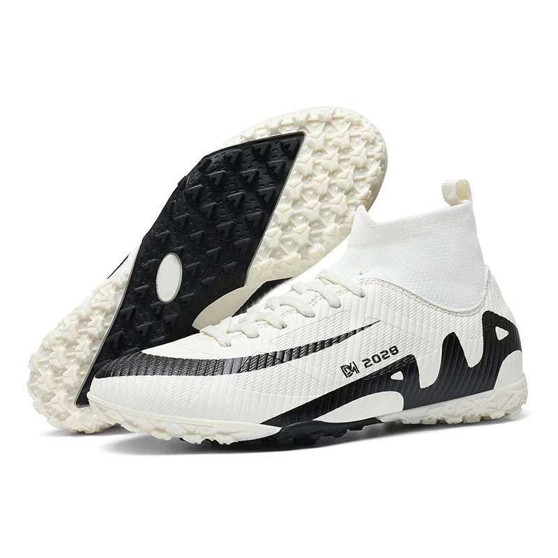 Men Youth Soccer Shoes Boys Girls Football Boots Cleats TF FG Training Sneakers Non-Slip Grass Artificial Grass Sport Boots