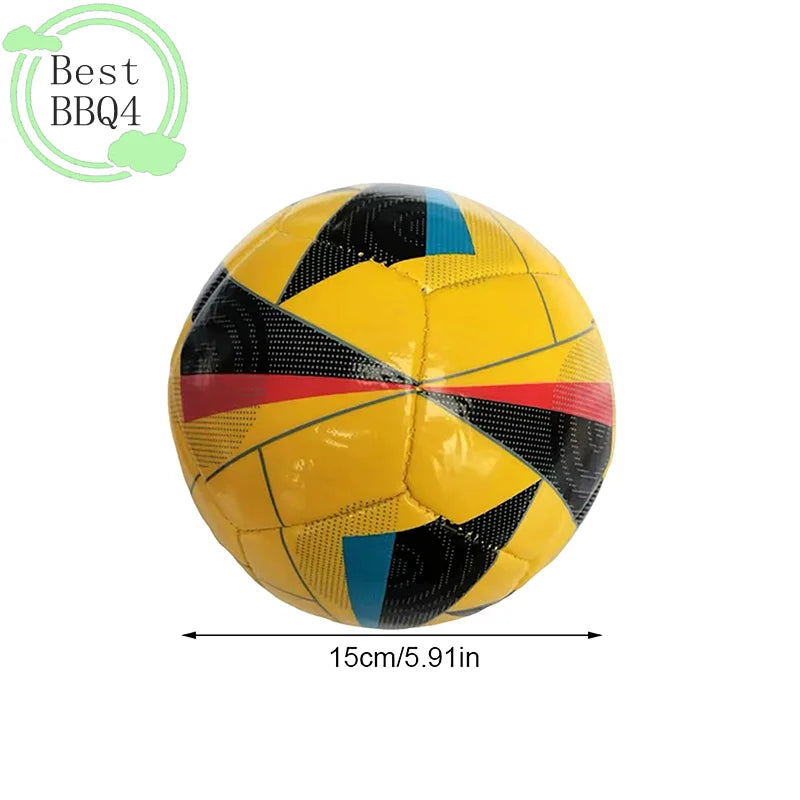 (BBQ4)Size 2 Soccer Ball For Youth Adult Wear Resistant Soccer Ball Outdoor Sport Game Training Practice Play Ball Birthday Gift
