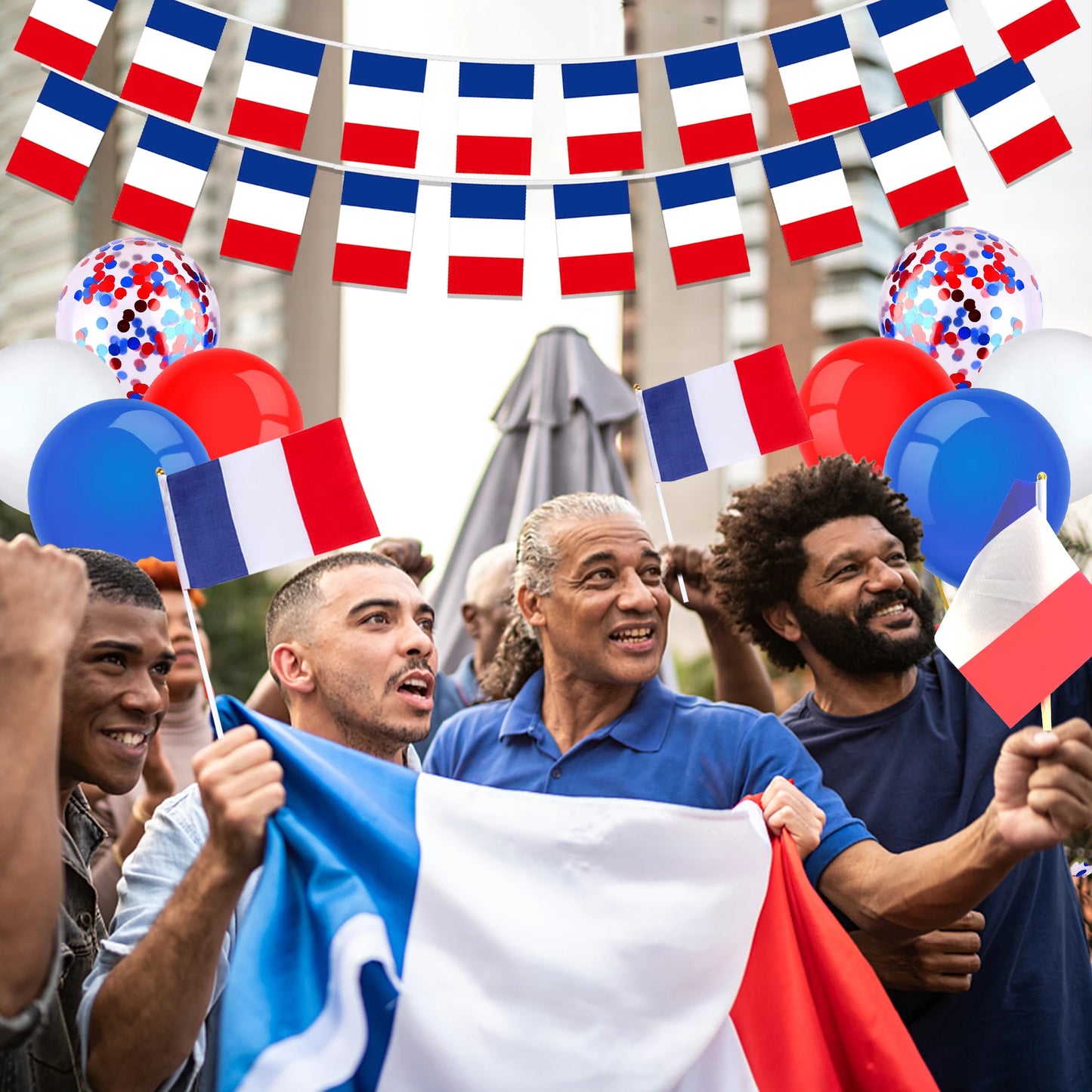 World Football 2026 Decorations Mexico Brazil Spain England Canada Franch Flag Bunting Balloons Handheld Flags Football Decor