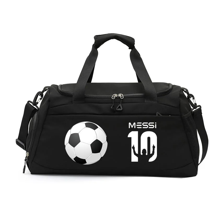 Basketball Football Badminton Rugby Baseball Shoulder Handbags Waterproof Customize Name Number Printed Dry Wet Separation Bags